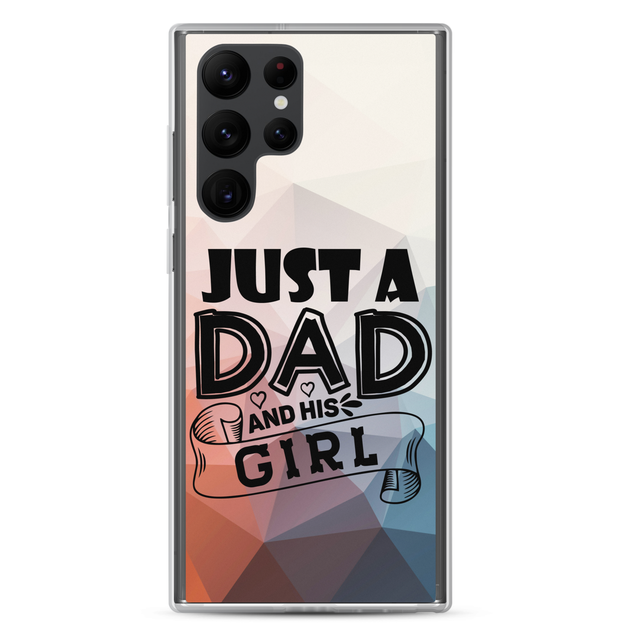 Just A Dad And His Girl Clear Case for Samsung®