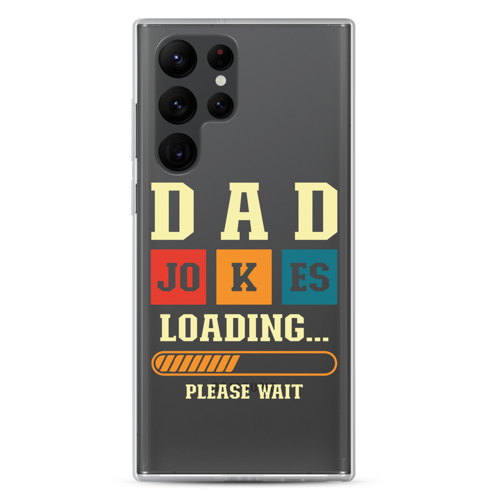 Dad Jokes Loading,,, Please Wait Clear Case for Samsung®