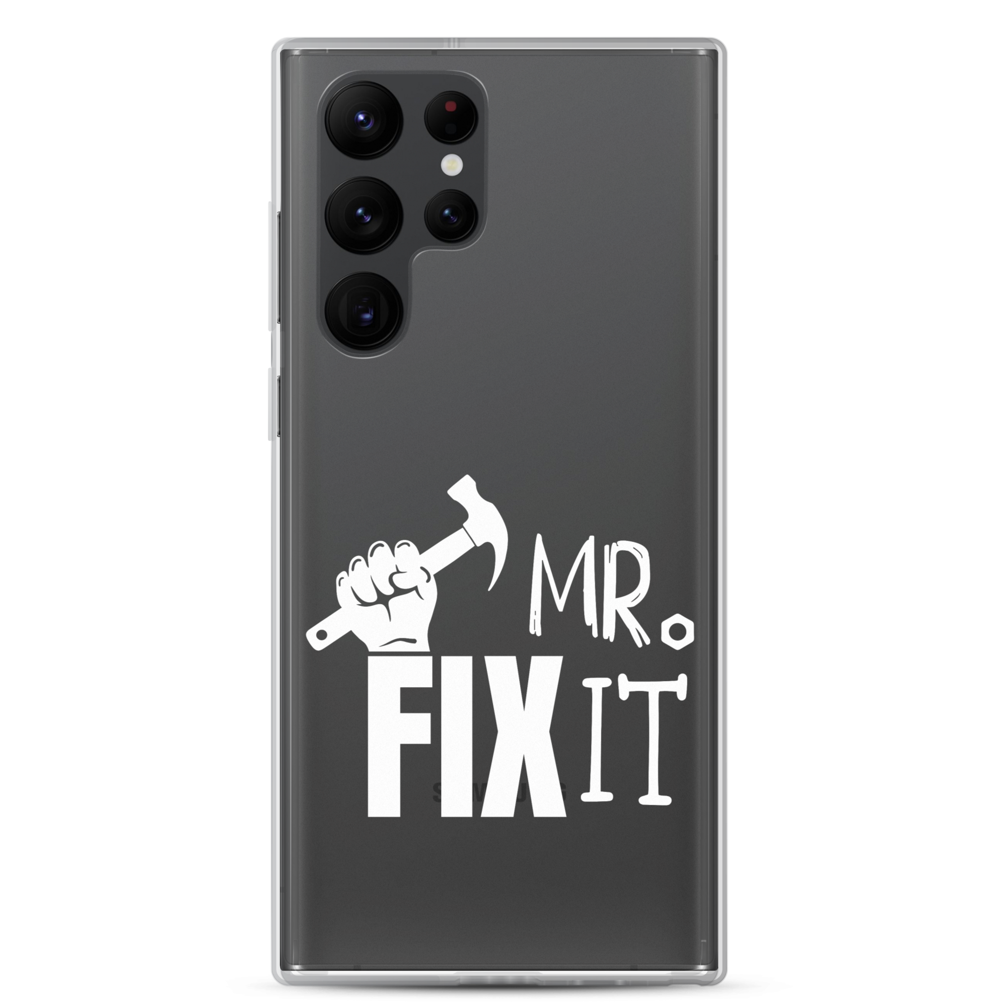 Mr fix It Clear Case for Samsung®