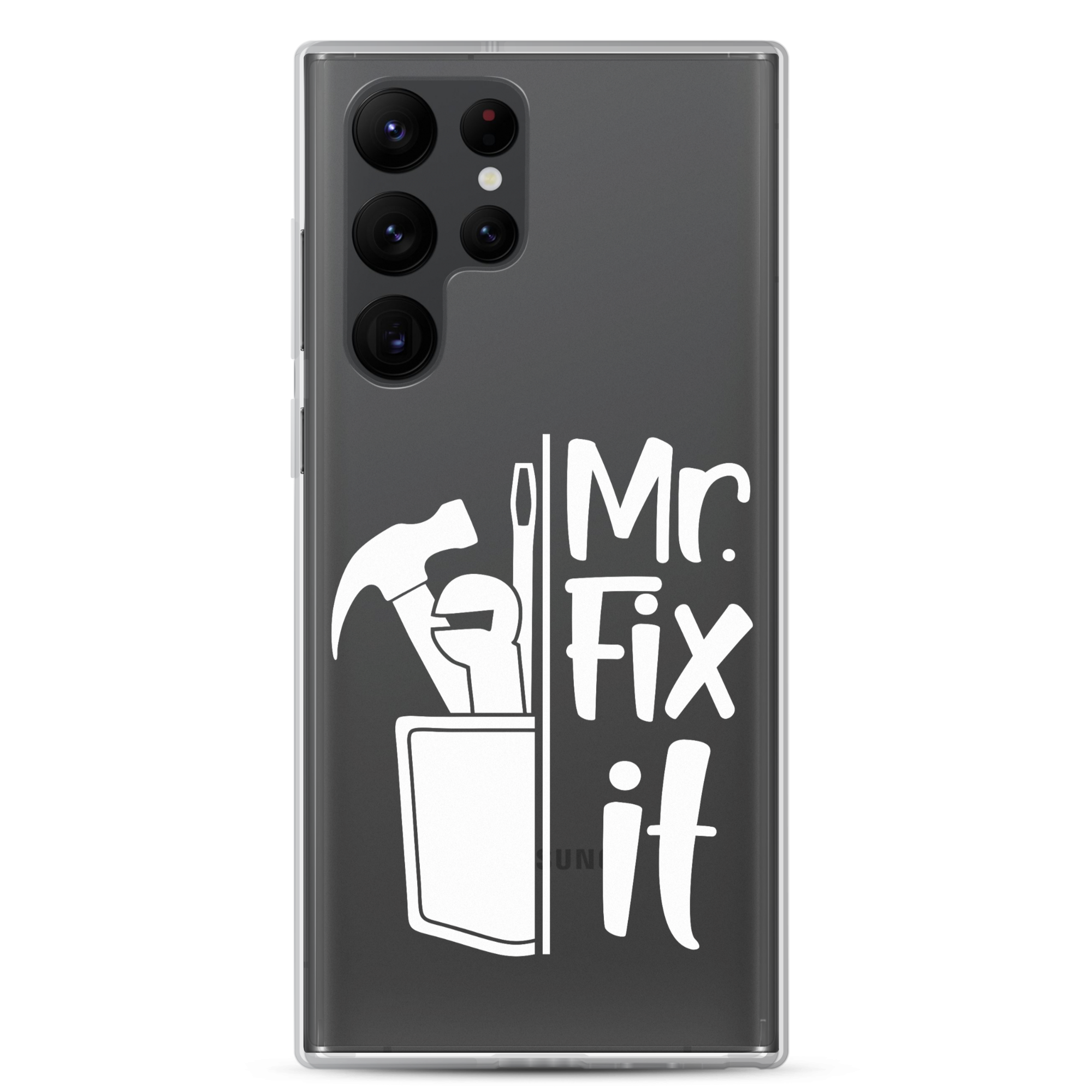 Mr fix It Clear Case for Samsung®