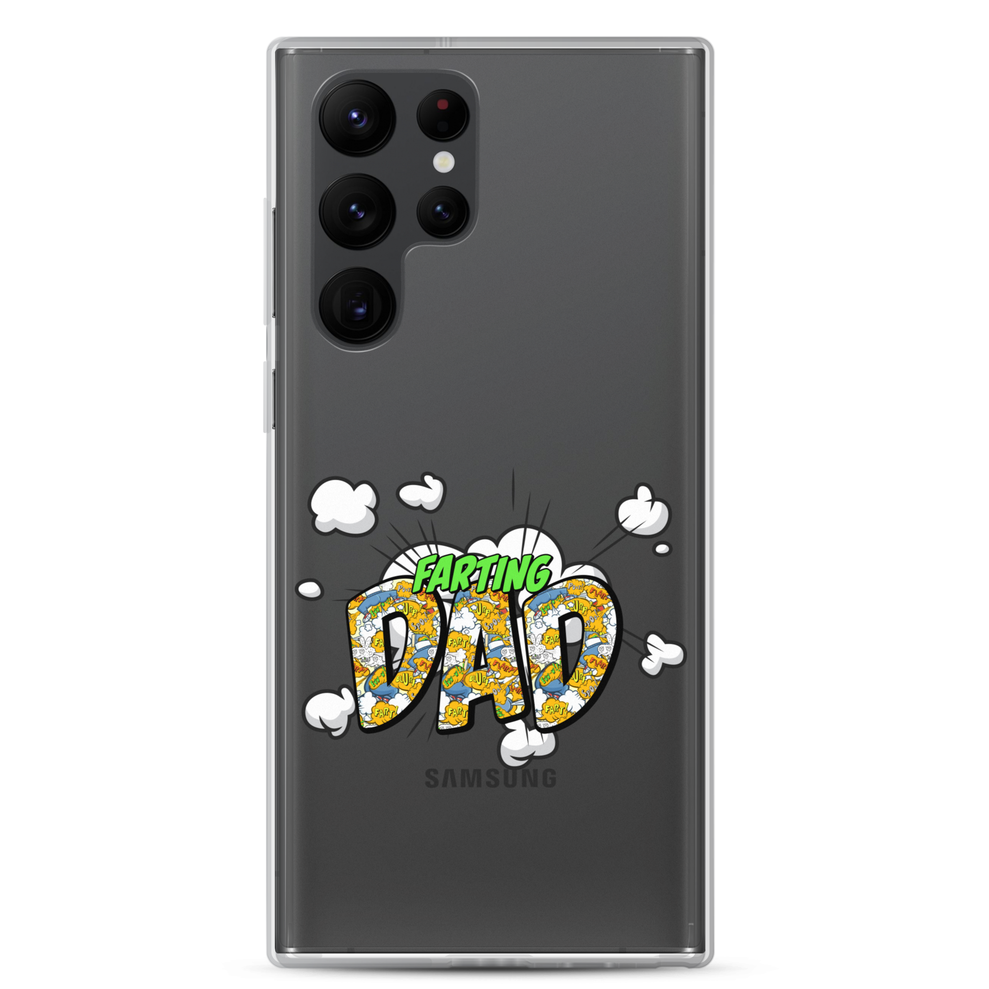 Farting Dad Clear Case for Samsung®