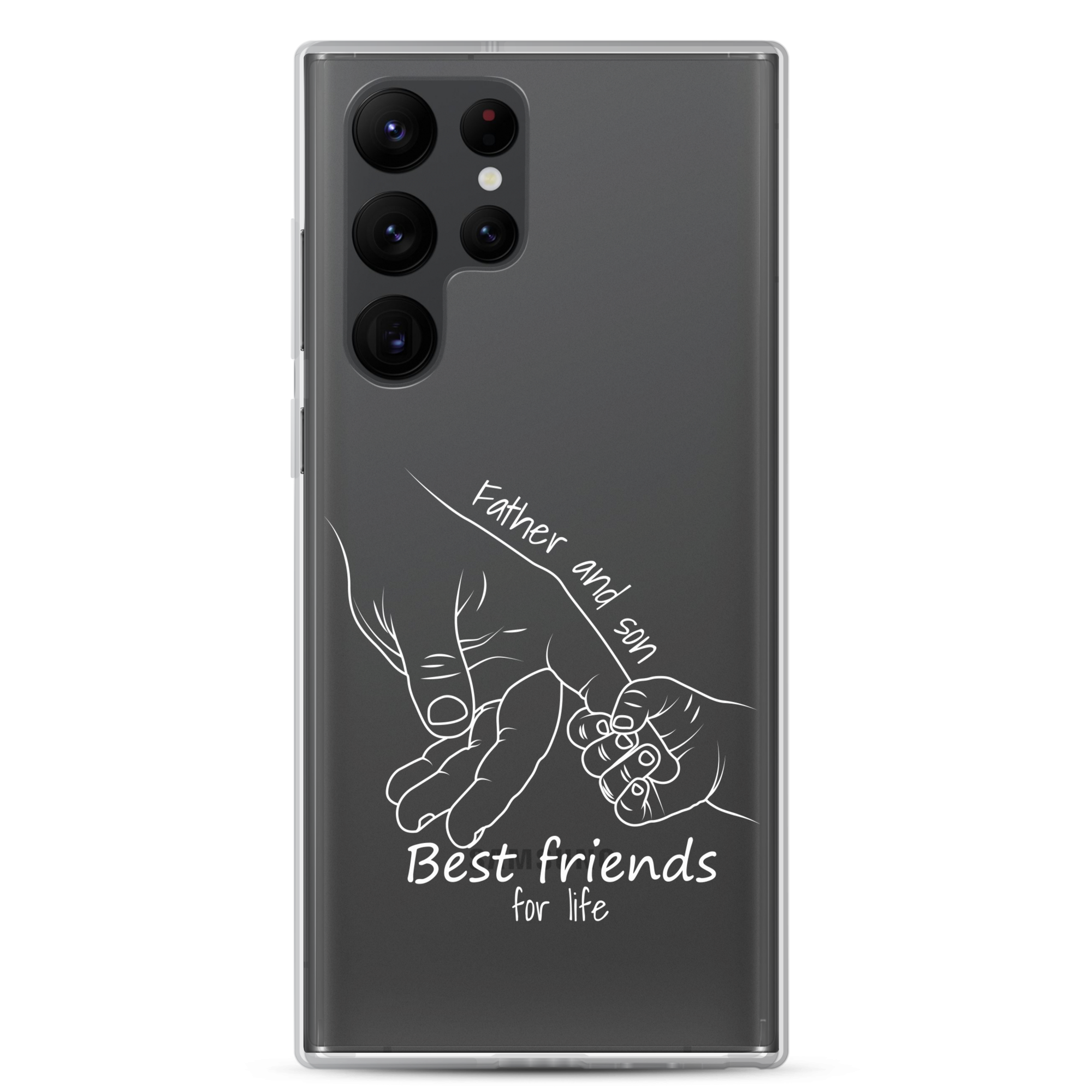 Father And Son Best Friends For Life Clear Case for Samsung®