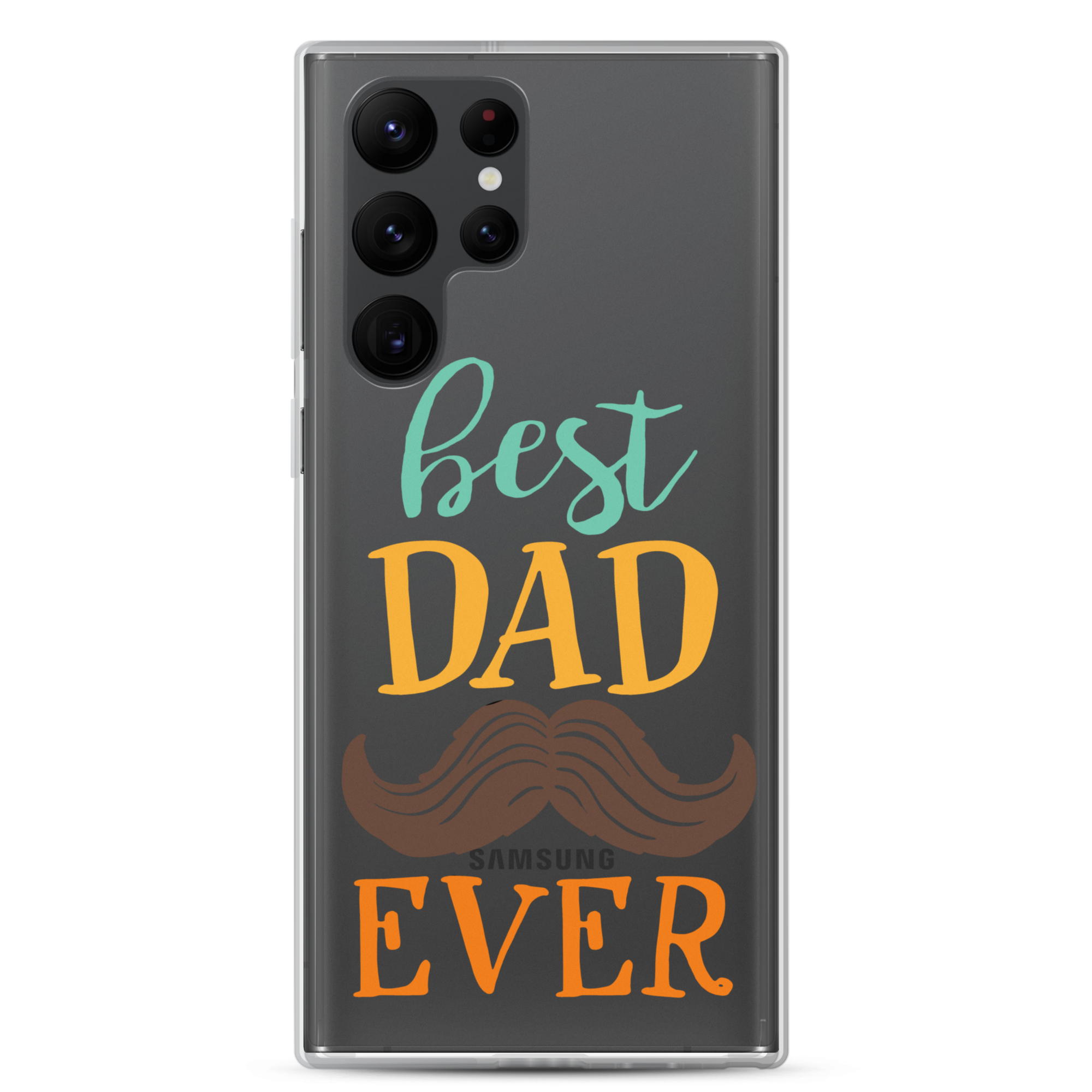 Best Dad Ever Clear Case for Samsung®