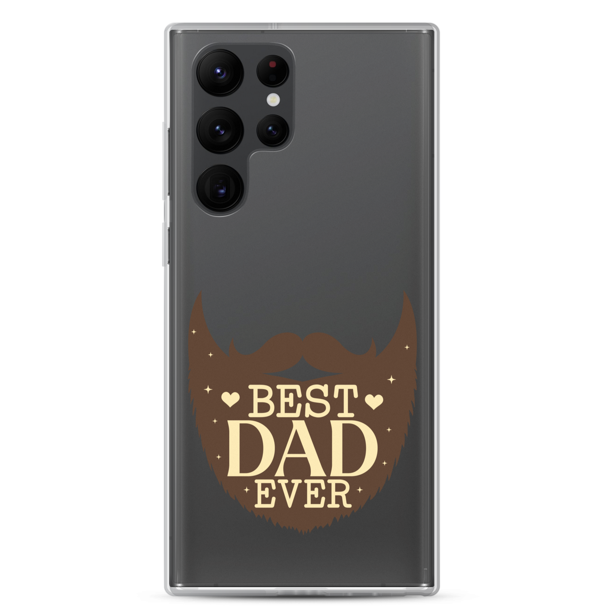 Best Dad Ever Clear Case for Samsung®