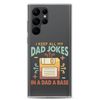 I Keep All My Dad Jokes In A Dad A Base Clear Case for Samsung®