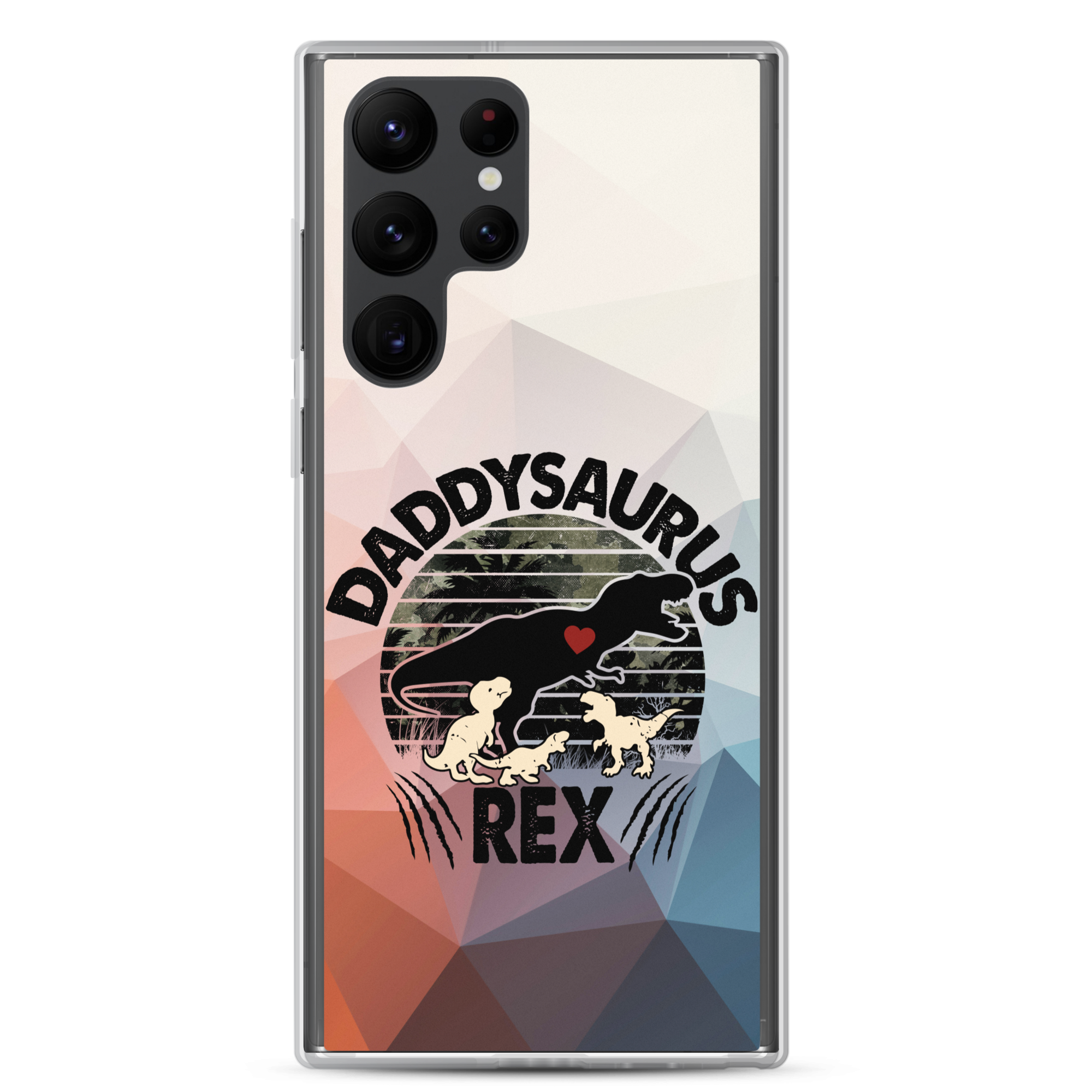 Daddysaurus Rex Clear Case for Samsung®