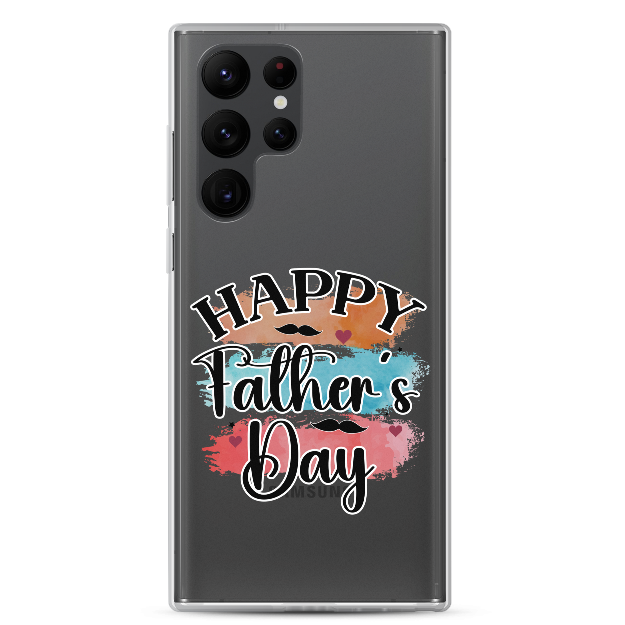 Happy Father's Day Clear Case for Samsung®