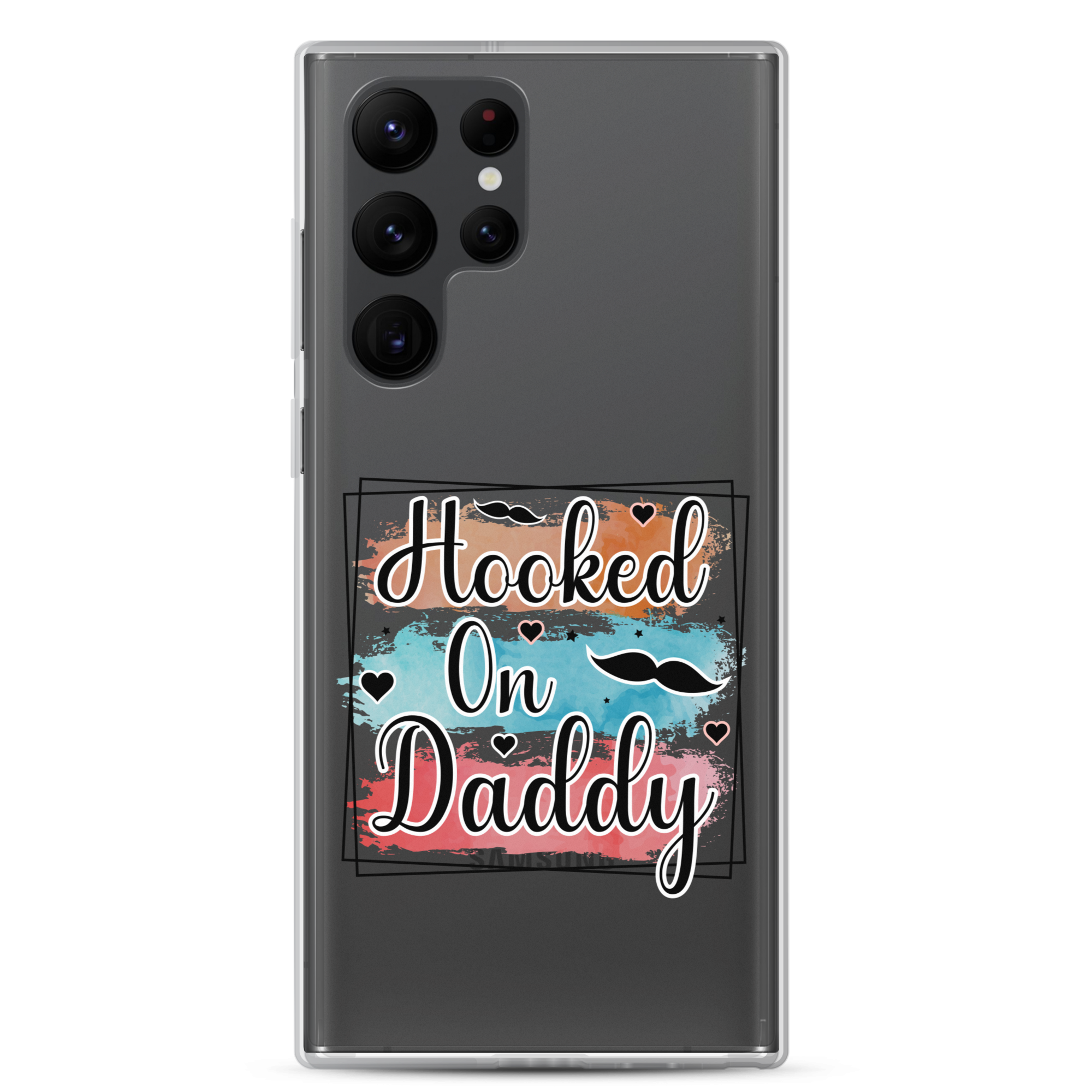 Hooked On Daddy Clear Case for Samsung®