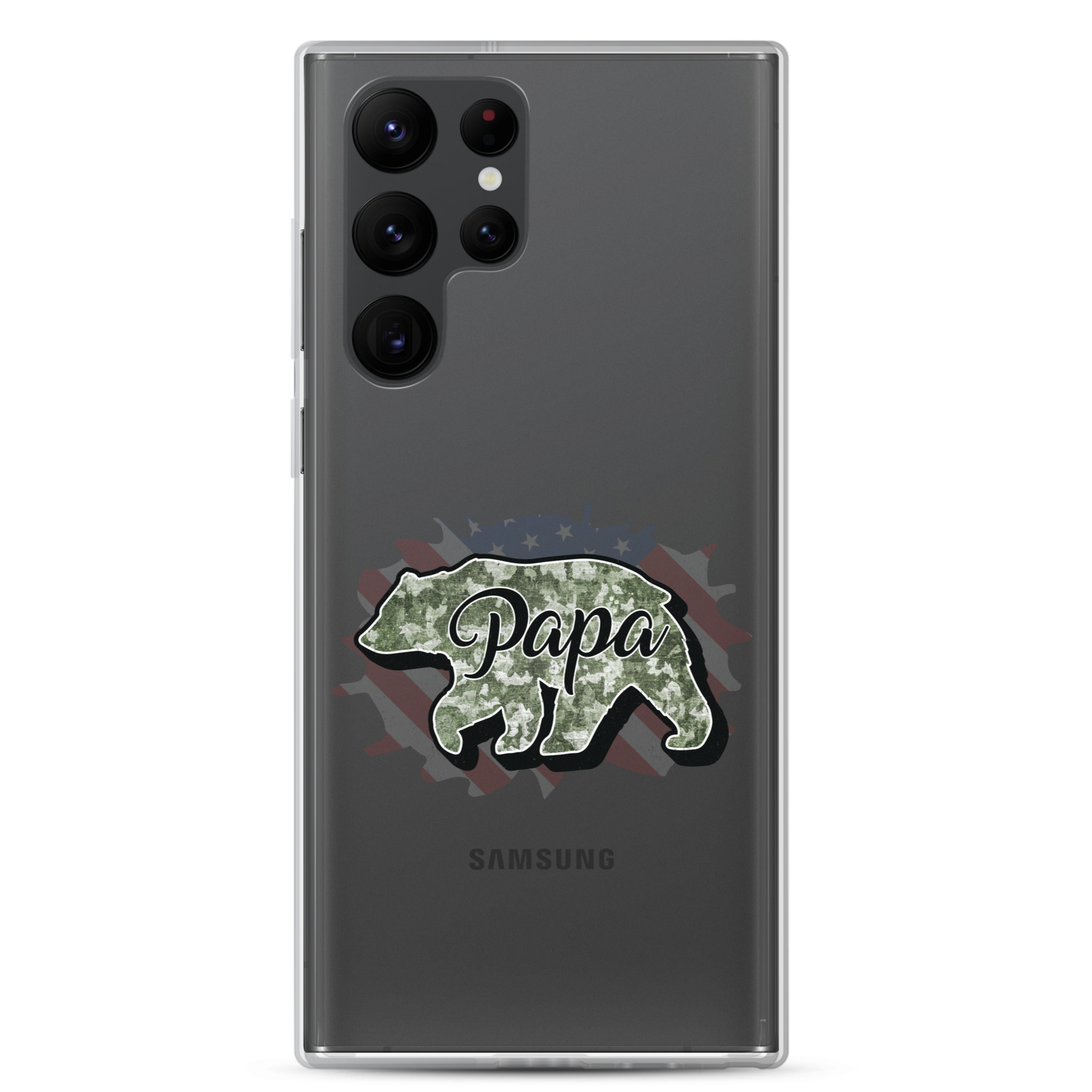 Bear Papa Clear Case for Samsung®