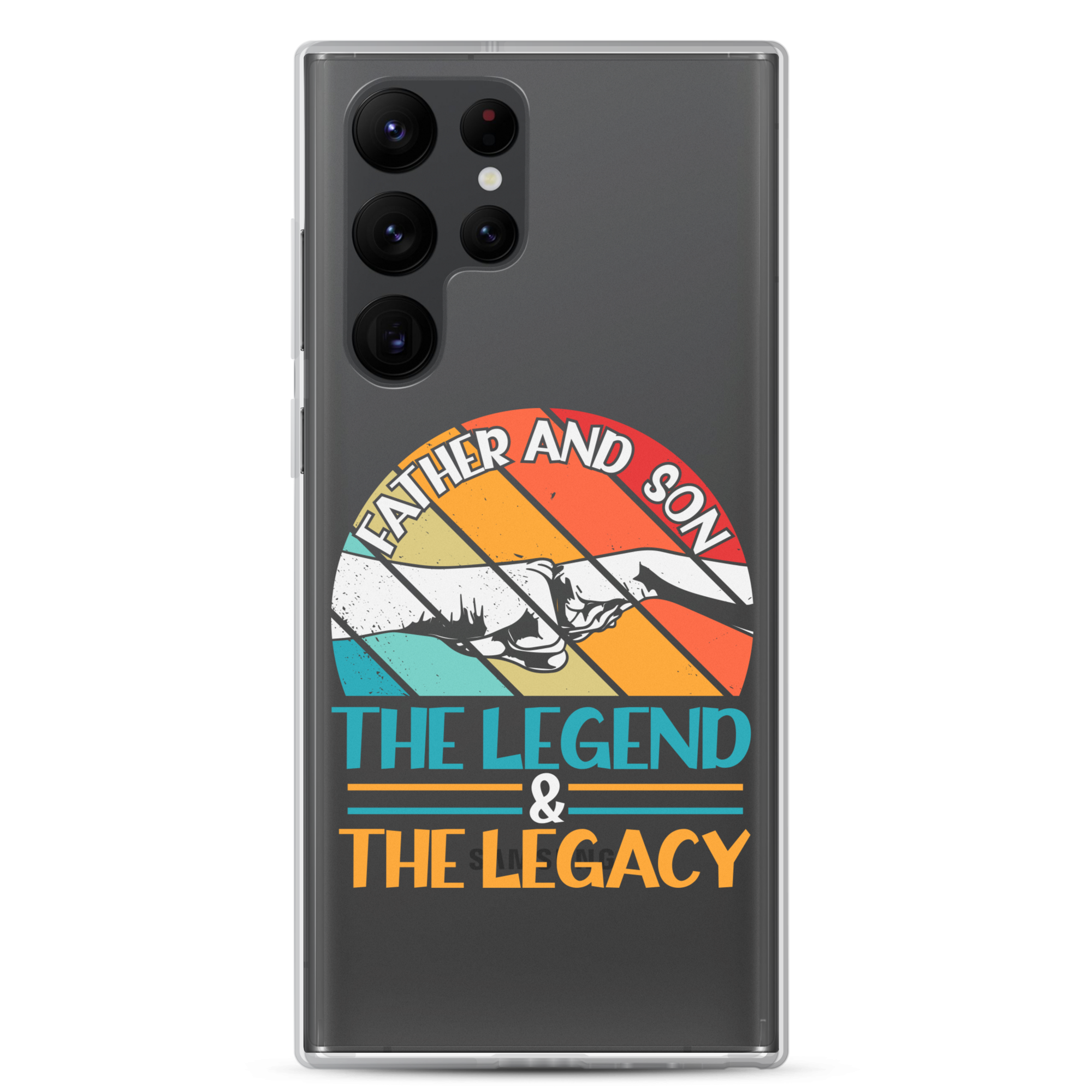 Father And Son The Legend And The Legacy Clear Case for Samsung®