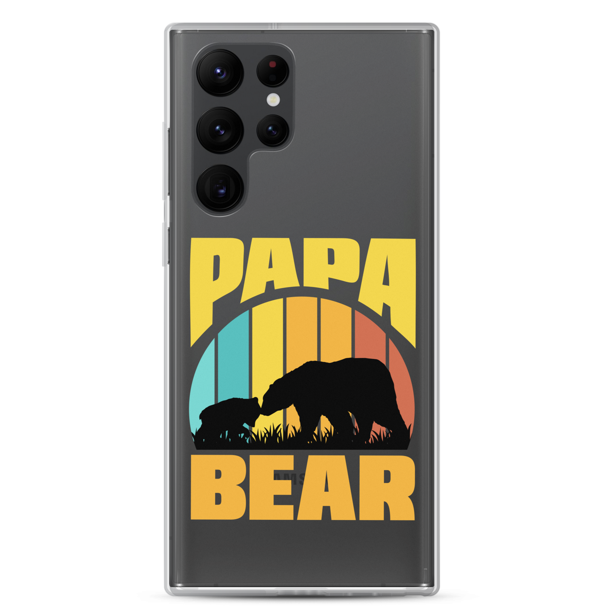 Papa Bear Clear Case for Samsung®