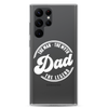 Dad The Man The Myth The Legend Clear Case for Samsung®