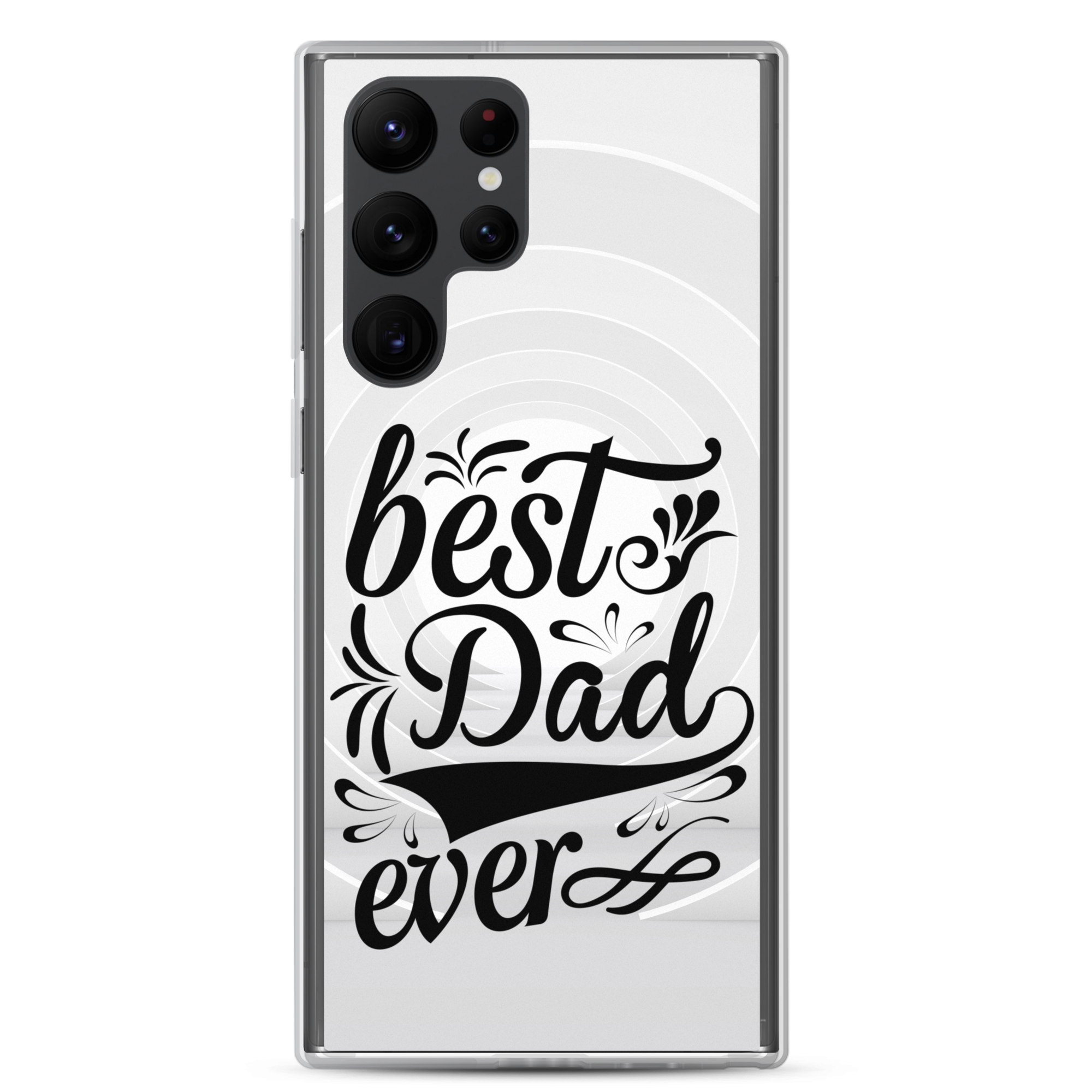 Best Dad Ever Clear Case for Samsung®