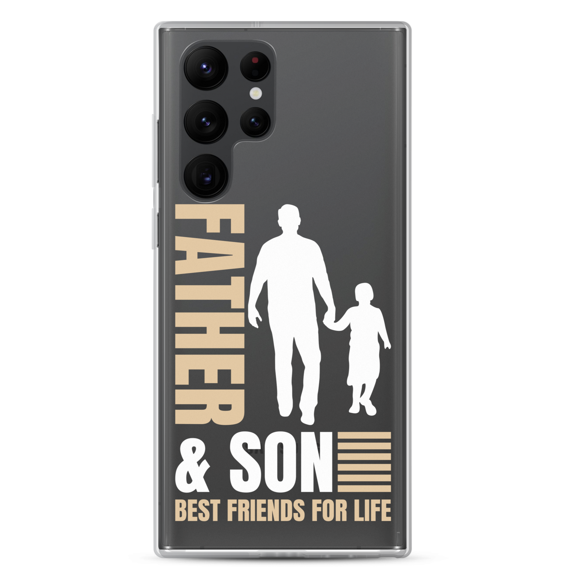 Father & Son Best Friends For Life Clear Case for Samsung®