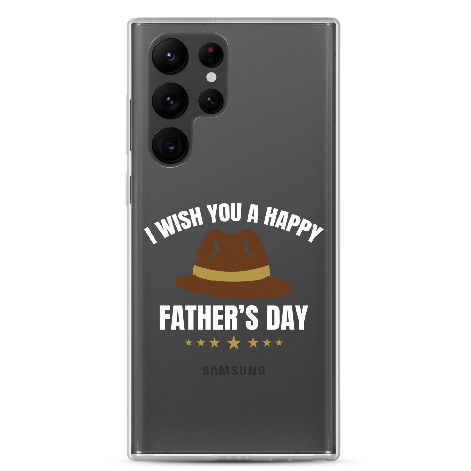 I Wish You A Happy Father's Day Clear Case for Samsung®