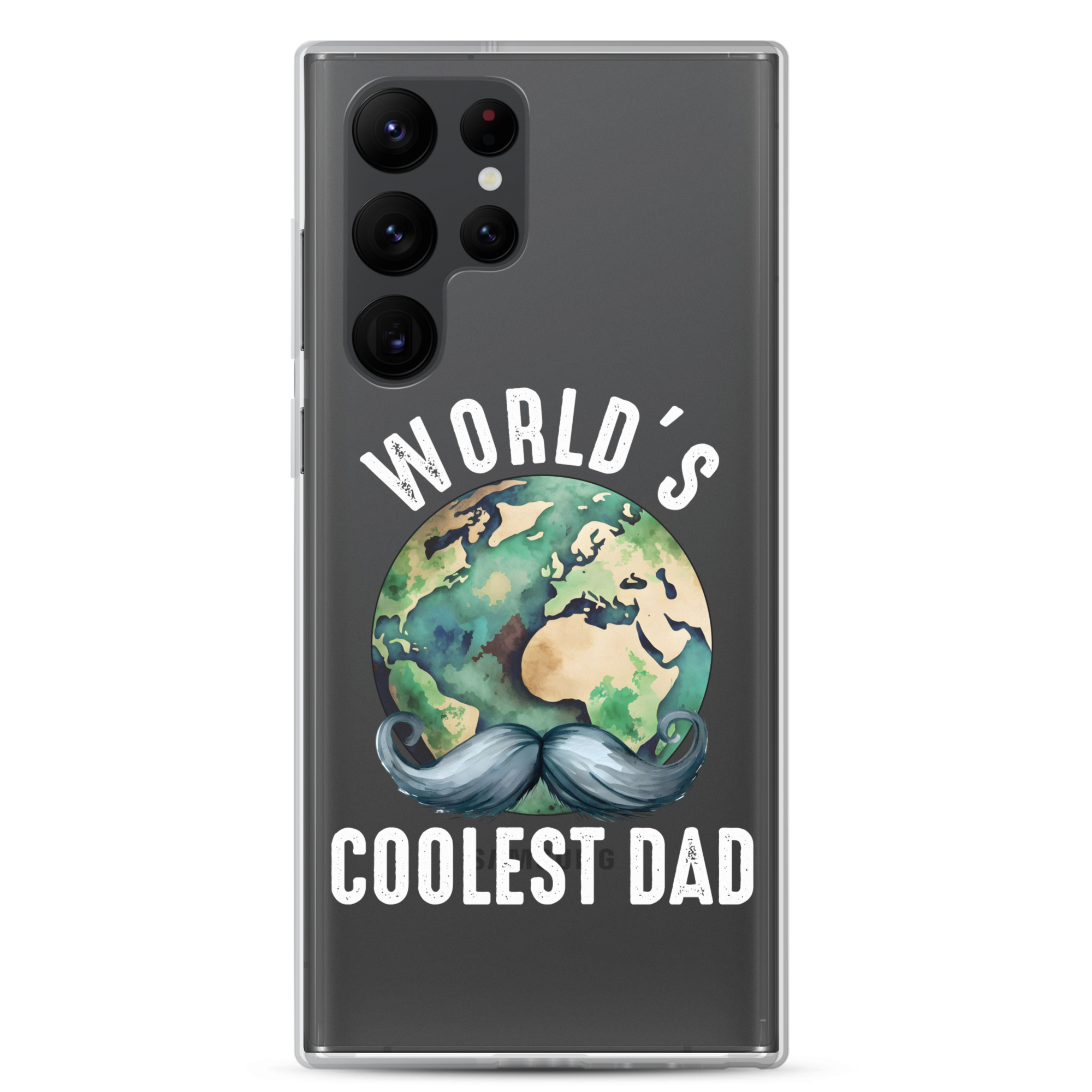 World's Coolest Dad Clear Case for Samsung®