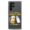 Our First Father's Day Together Clear Case for Samsung®