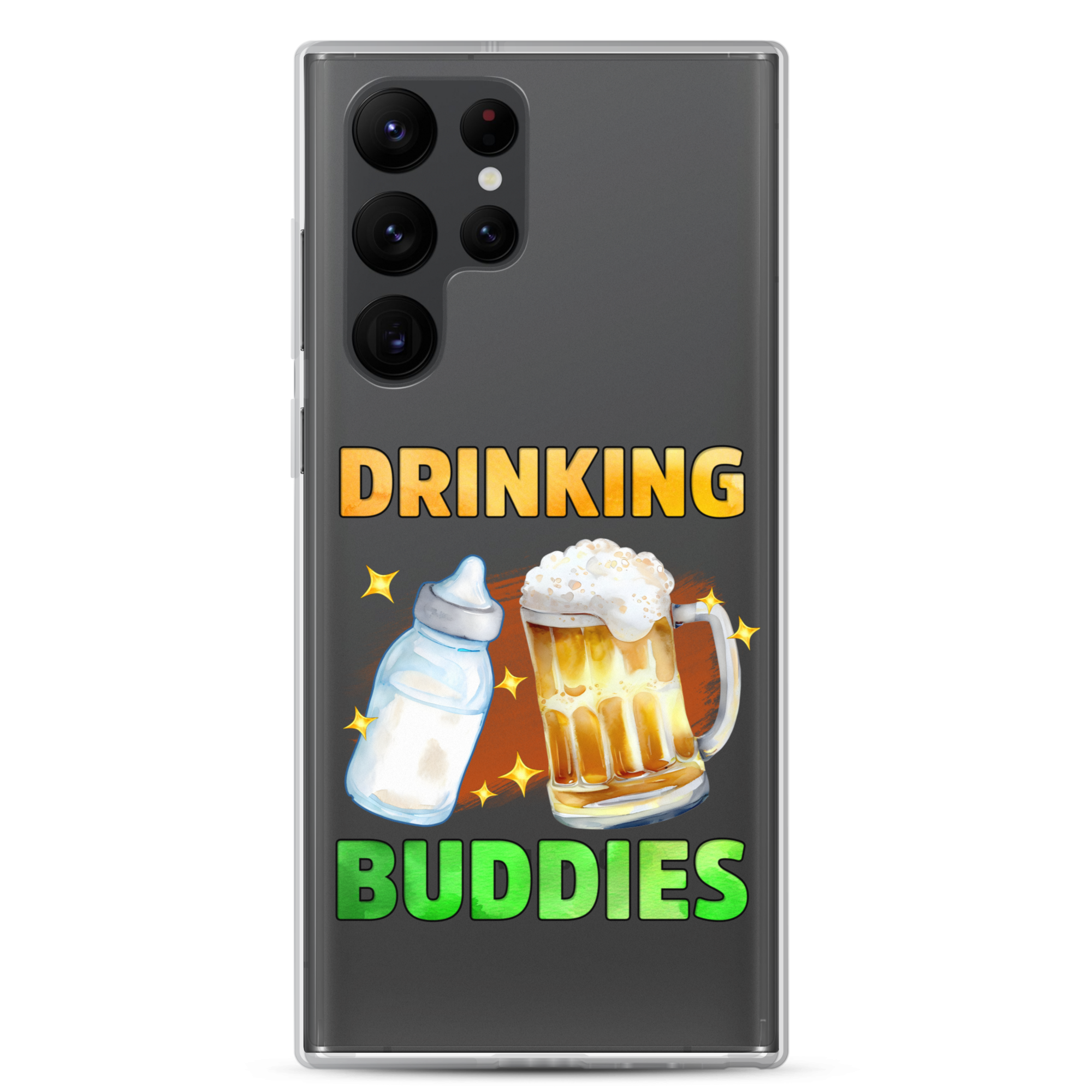 Drinking Buddies Clear Case for Samsung®