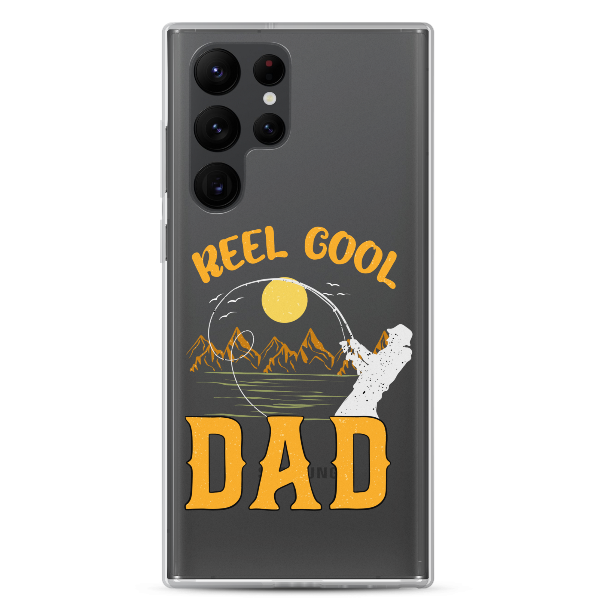 Reel Cool Dad Clear Case for Samsung®