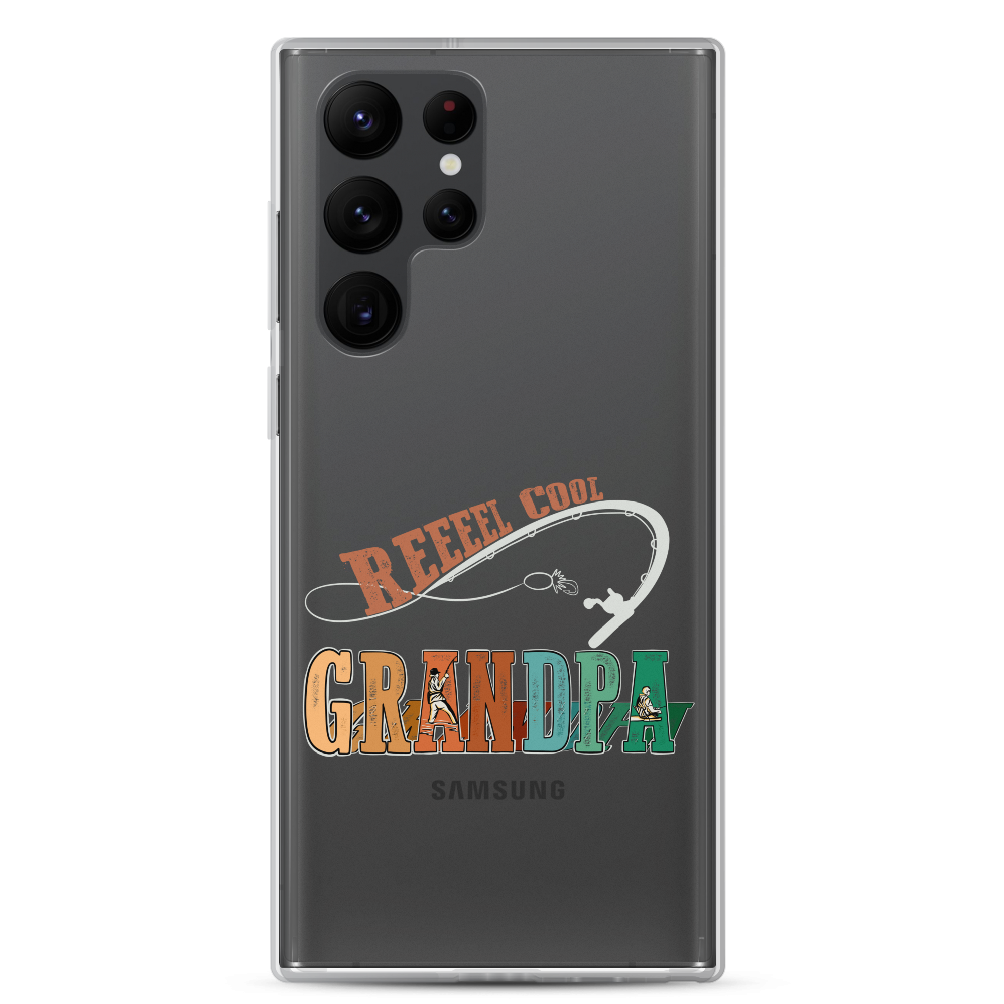 Reel Cool Grandpa Clear Case for Samsung®