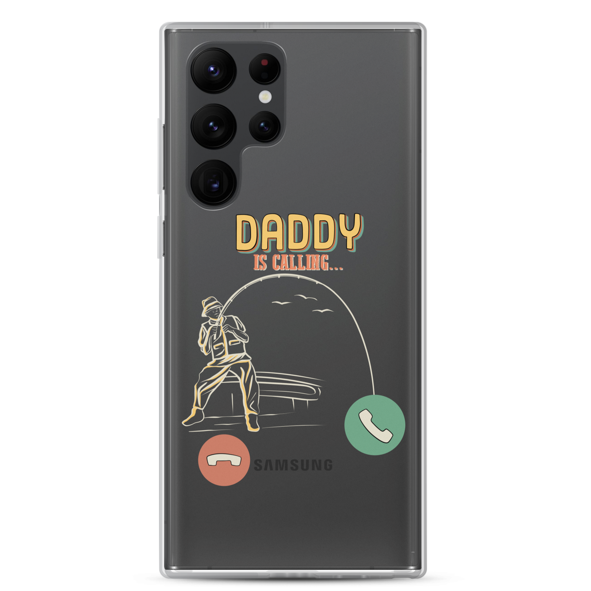 Daddy Is Calling Clear Case for Samsung®