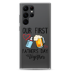 Our First Father's Day Together Clear Case for Samsung®