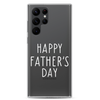 Happy Father's Day Clear Case for Samsung®