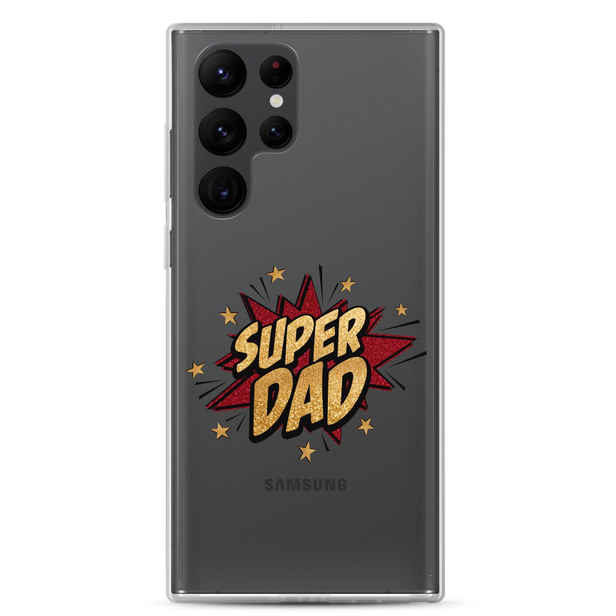 Super Dad Clear Case for Samsung®