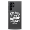 Running Late Is My Cardio #Momlife Clear Case for Samsung®