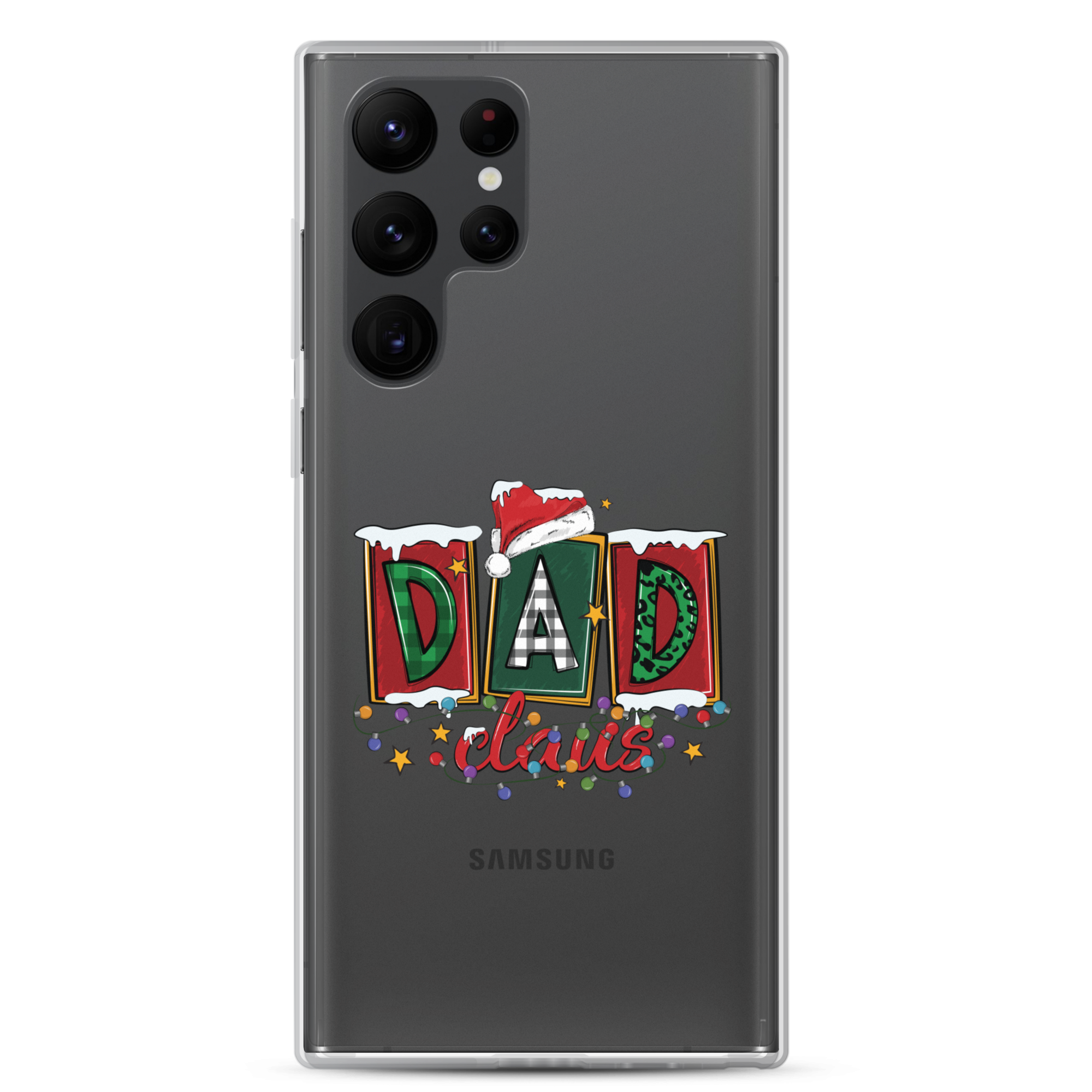 Dad Claus Clear Case for Samsung®