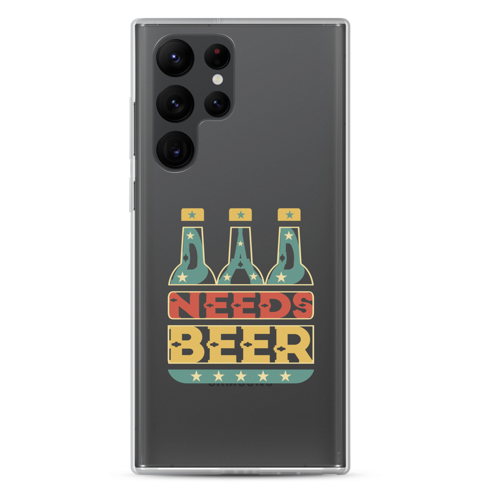 Dad Needs Beer Clear Case for Samsung®