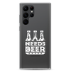 Dad Needs Beer Clear Case for Samsung®