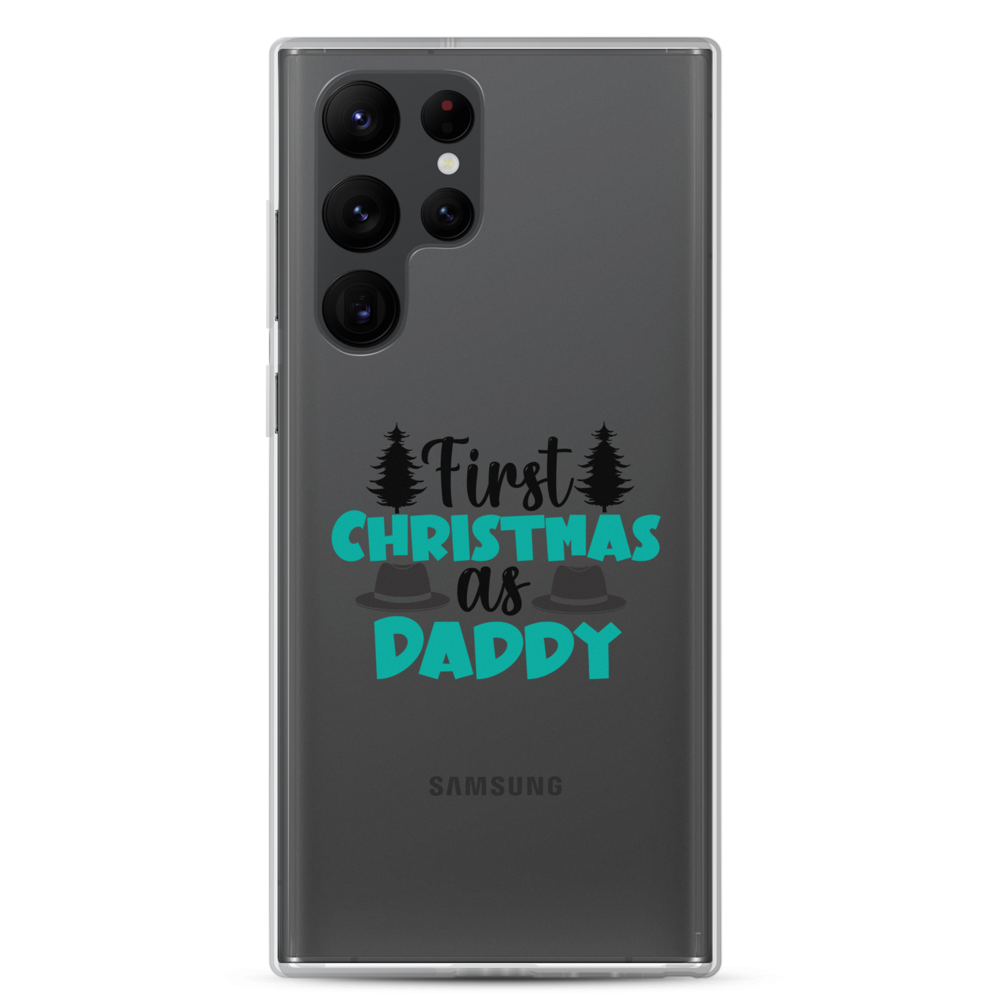 First Christmas As Daddy Clear Case for Samsung®