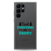 First Christmas As Daddy Clear Case for Samsung®