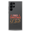 First Christmas As Dad Clear Case for Samsung®