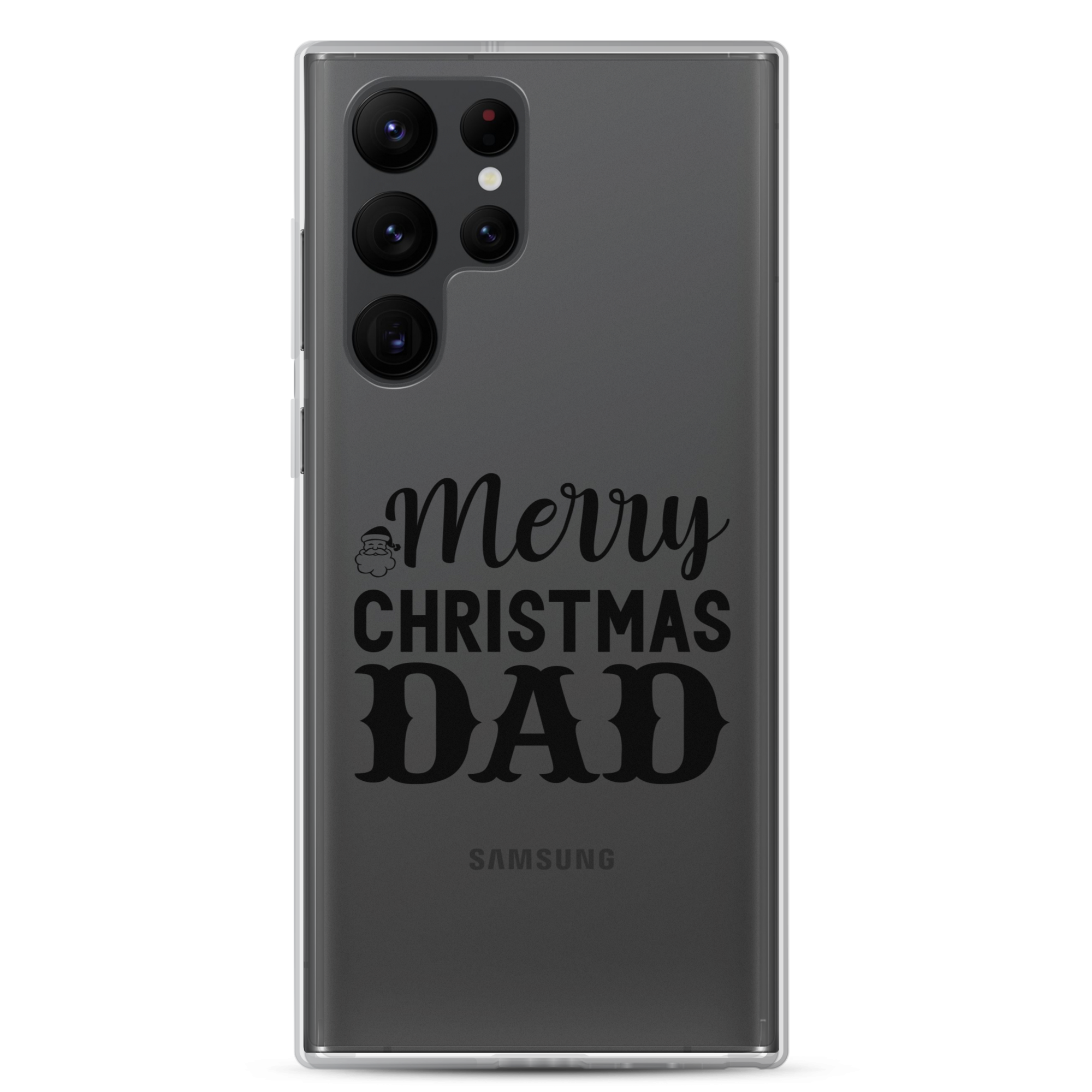 Merry Christmas Dad Clear Case for Samsung®