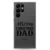 Merry Christmas Dad Clear Case for Samsung®