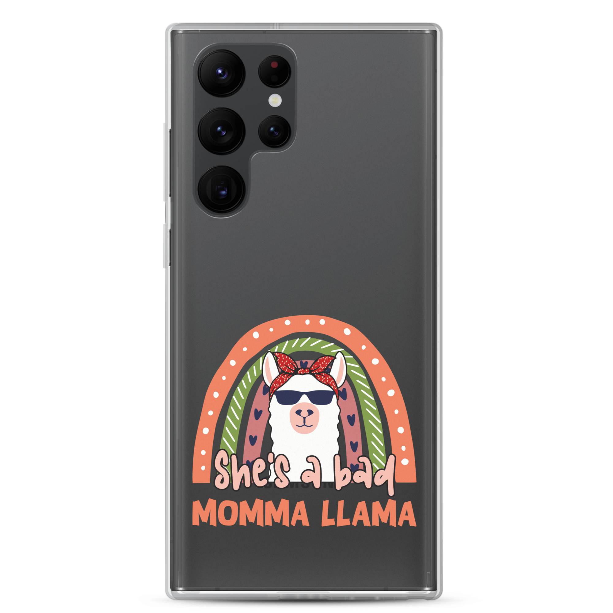 She's A Bad Momma Llama Clear Case for Samsung®