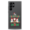 1st Christmas As A Mom Clear Case for Samsung®