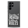 Grandpa A Dad Without Rules Clear Clear Case for Samsung®