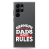 Grandpa Are Dads Without Rules Clear Case for Samsung®