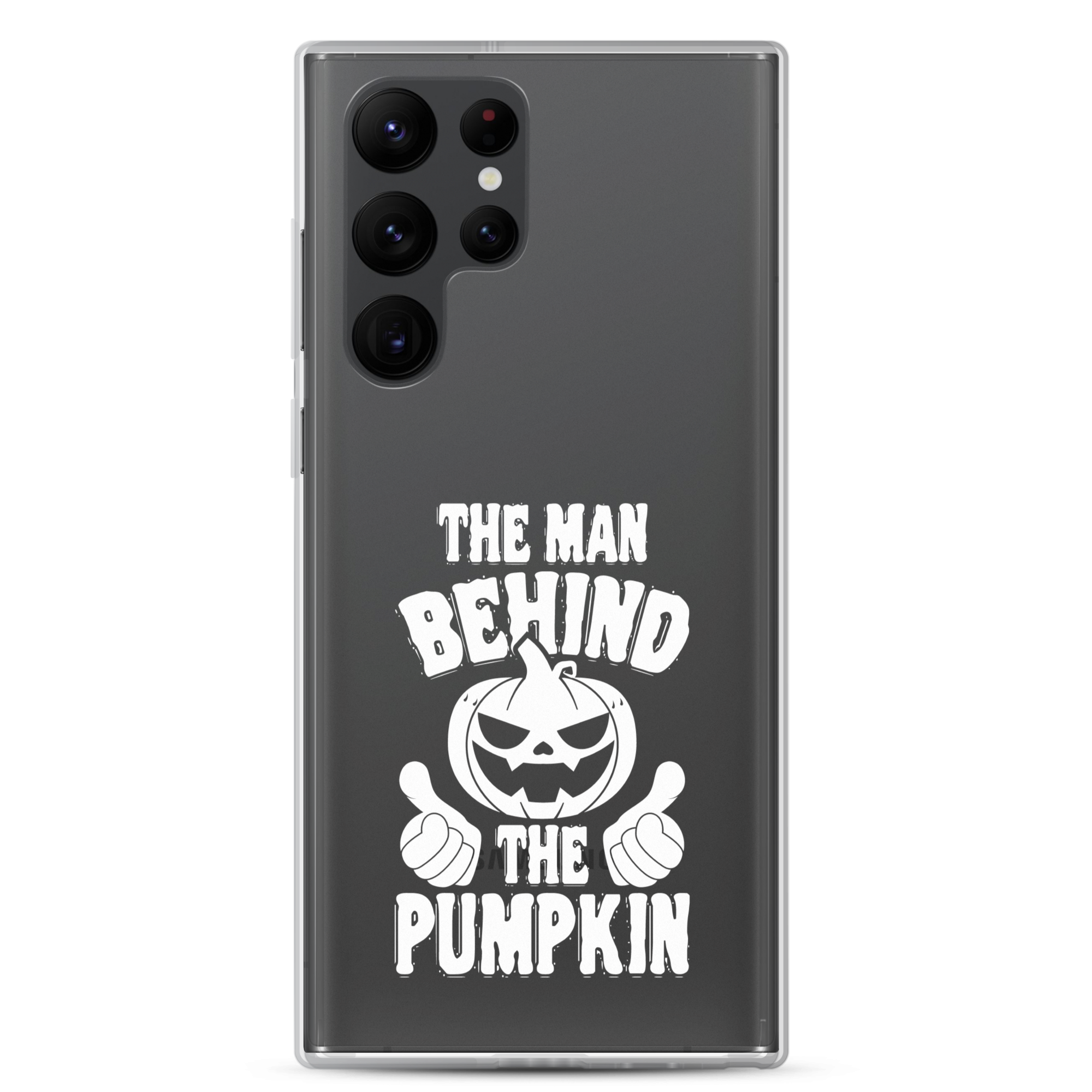 The Man Behind The Pumpkin Clear Case for Samsung®