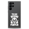 The Man Behind The Pumpkin Clear Case for Samsung®