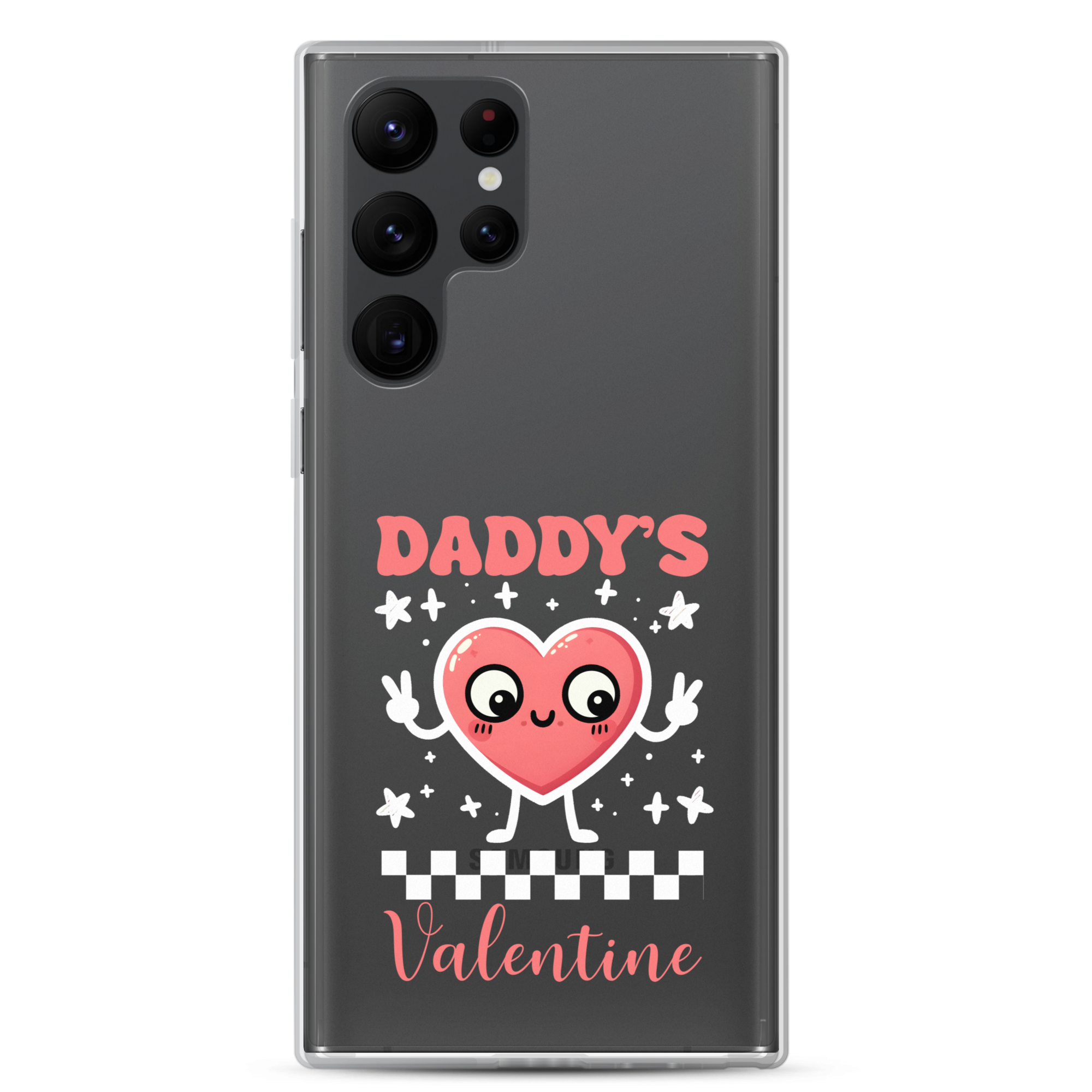 Daddy's Valentine Clear Case for Samsung®