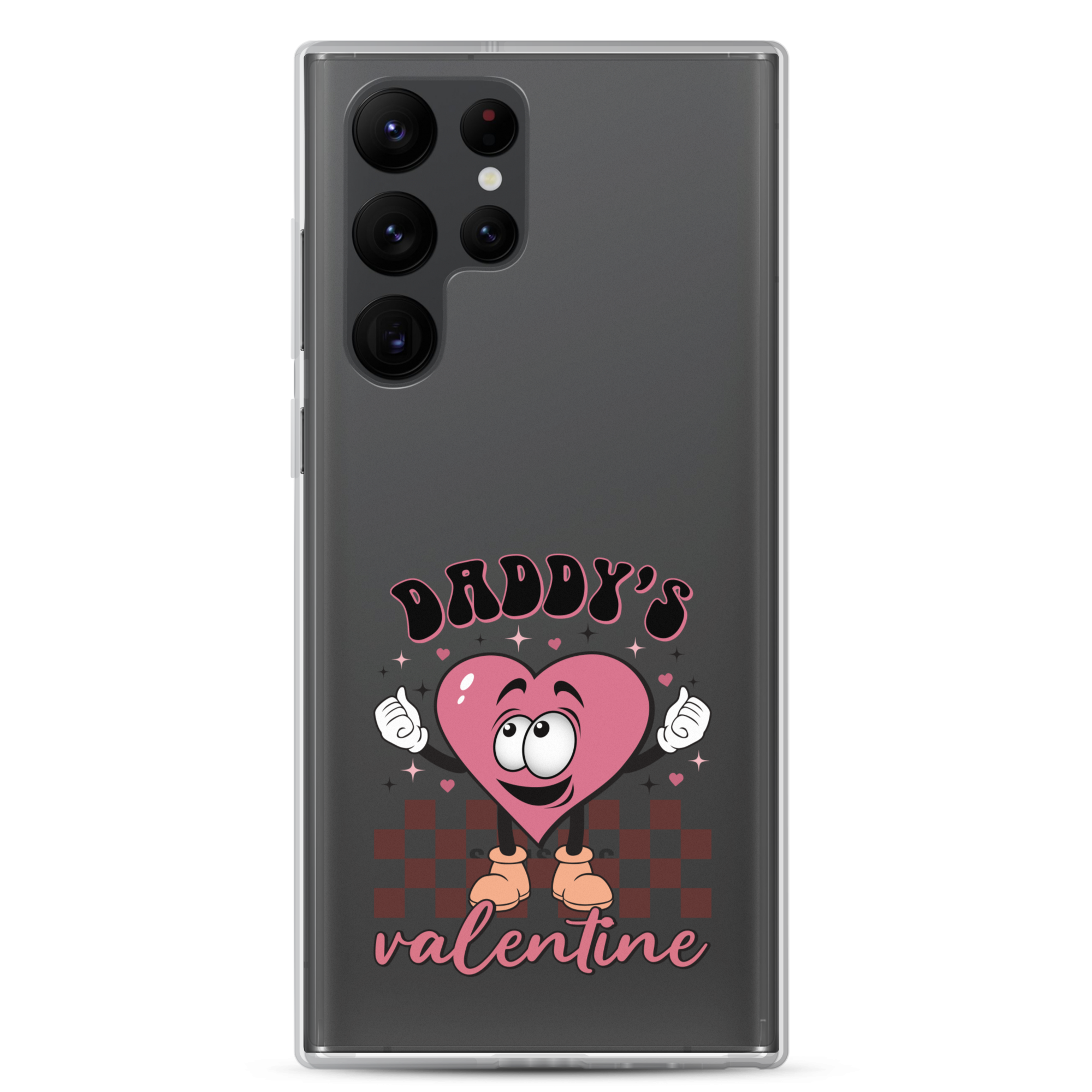 Daddy's Valentine Clear Case for Samsung®