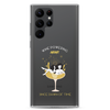 Wine Powering Moms Since Dawn Of Time Clear Case for Samsung®