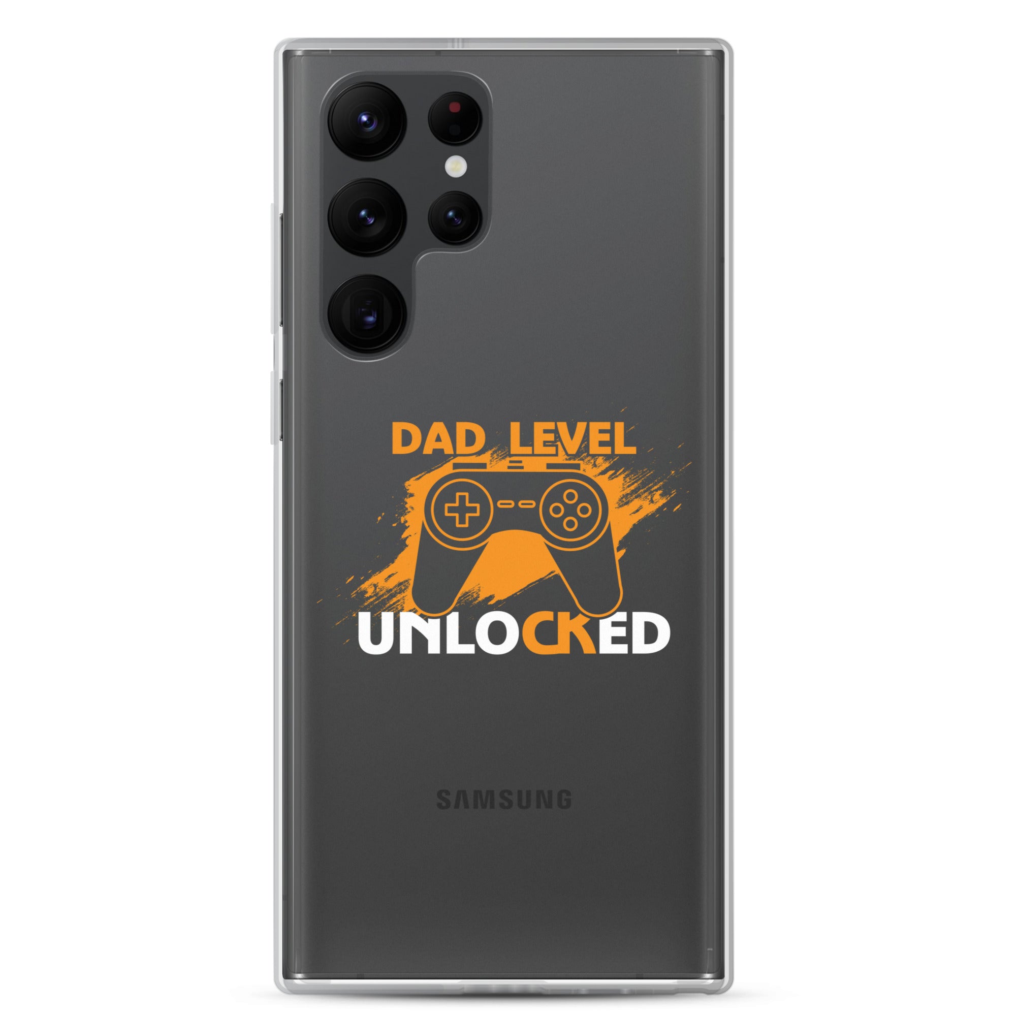 Dad Level Unlocked Clear Case for Samsung®