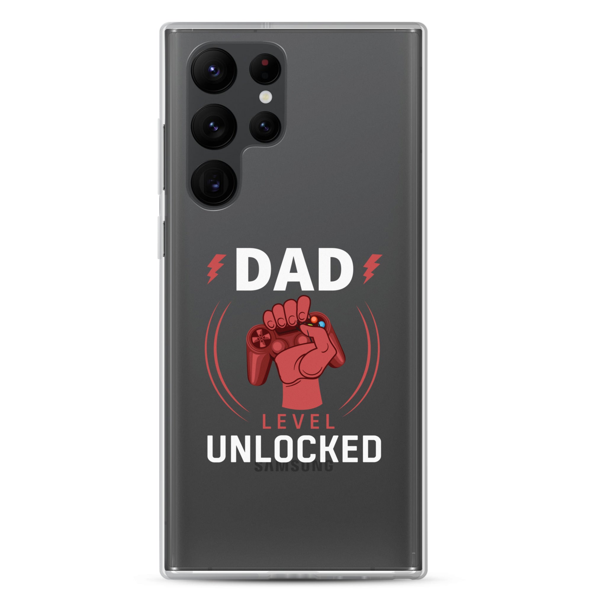 Dad Level Unlocked Clear Case for Samsung®