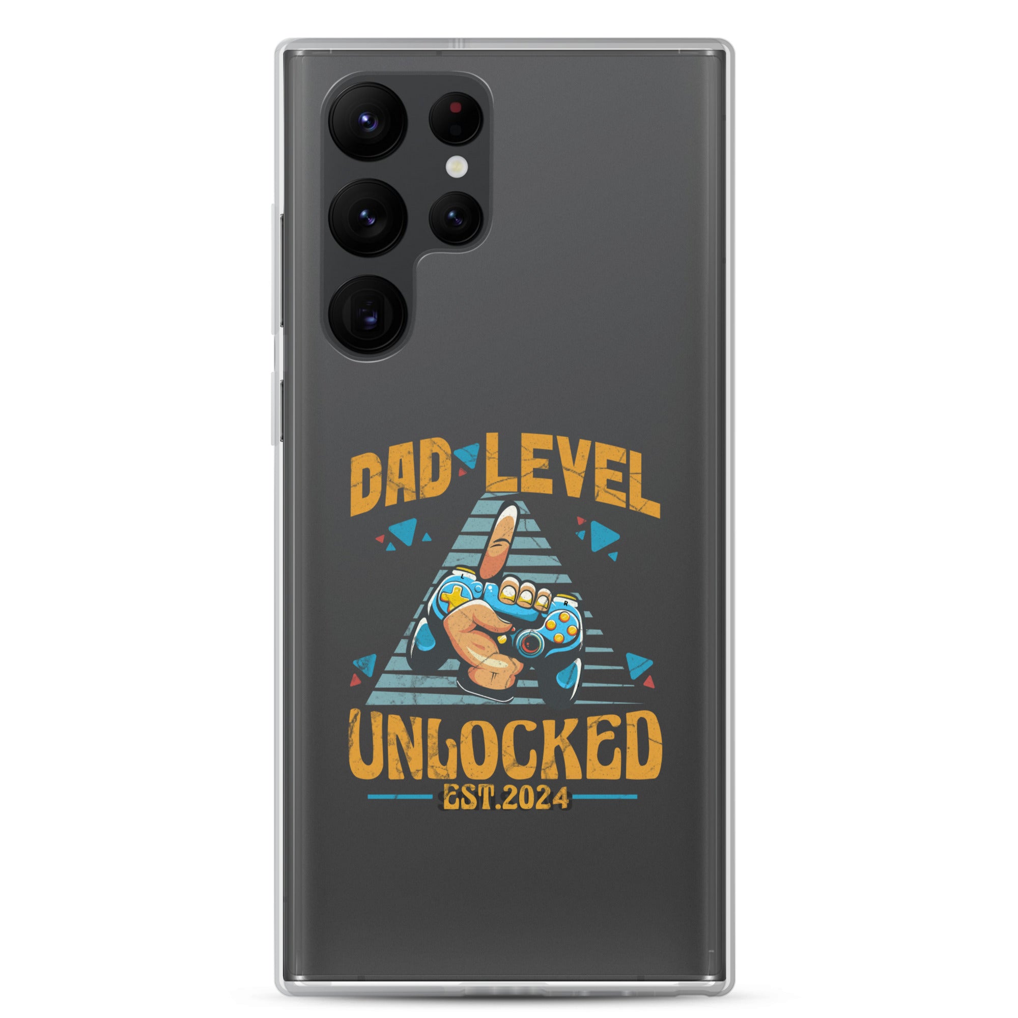 Dad Level Unlocked Est. 2024 Clear Case for Samsung®