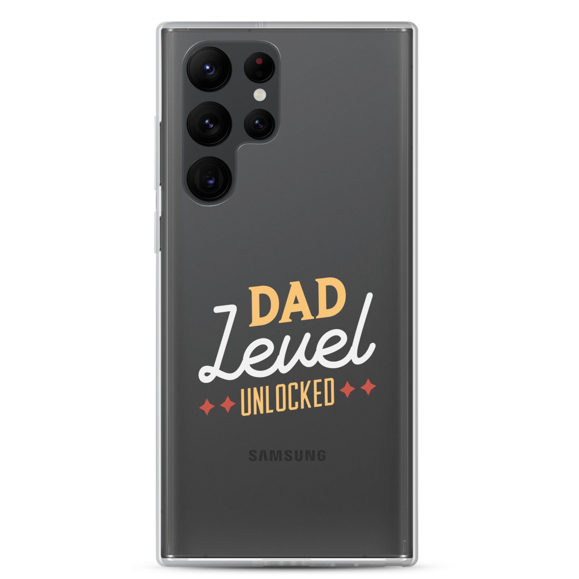 Dad Level Unlocked Clear Case for Samsung®